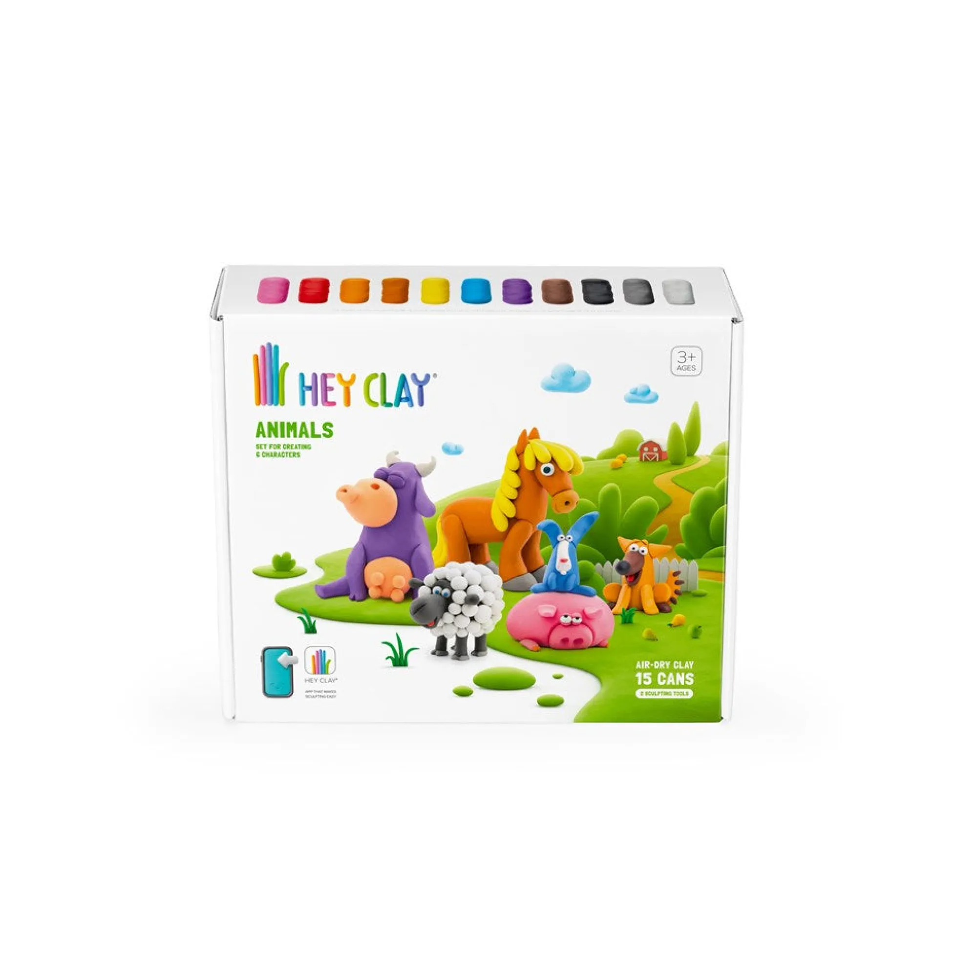 hey_clay__animals___2.webp Hey Clay Art & Craft>- ANIMALS - 3+