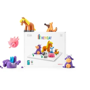 Hey Clay Art & Craft>- ANIMALS - 3+