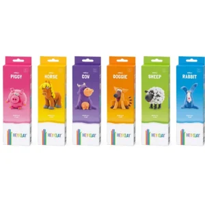 Hey Clay Art & Craft | Activity>SMALL SETS - 6 Animals - 3+