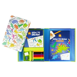 Tiger Tribe Art & Craft | Activity>How to draw Dinosaurs - 5+
