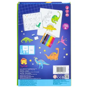 Tiger Tribe Art & Craft | Activity>How to draw Dinosaurs - 5+