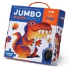 Crocodile Creek Puzzles>Jumbo Shaped Puzzle Dinosaur - 48 pieces - 4+