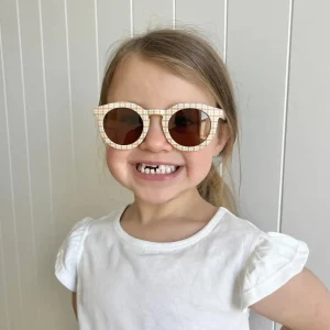 Spotty Dot Beach>Kids Unisex UV 400 Sunglasses - 12M+