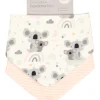 All4Ella Baby | Australian>Koala Pink Bandana Bibs - 2 pack - 6M+