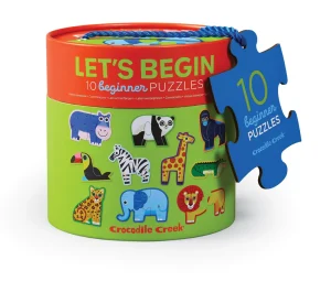 Crocodile Creek Puzzles>Lets Begin - Jungle Puzzle - 2 pieces - 2+