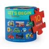 Crocodile Creek Puzzles>Lets Begin - Vehicle Puzzle - 2 piece - 2+