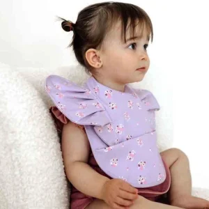 Snuggle Hunny Feeding & Hydration | Baby>Lilac Bloom - Snuggle Bib