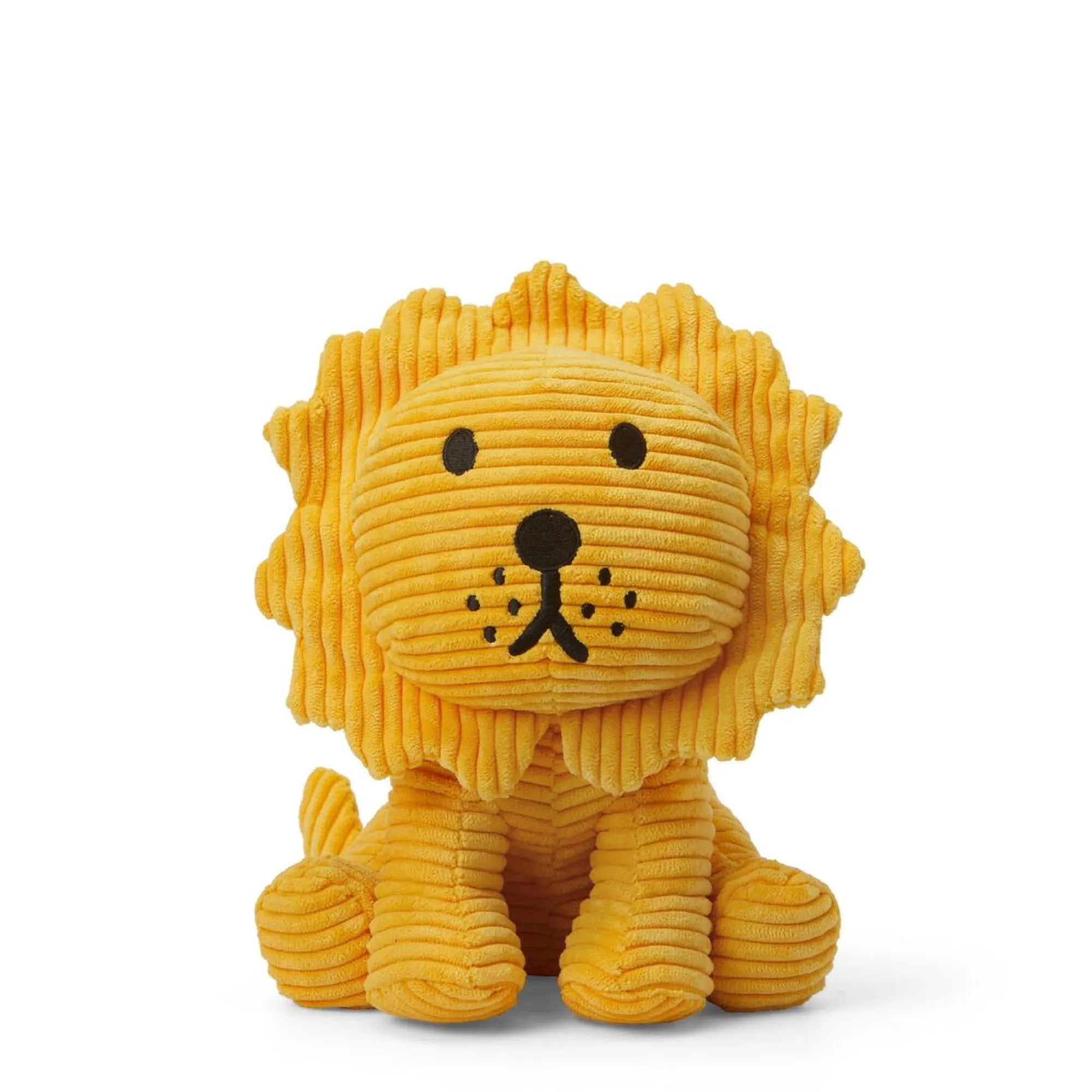 lion_corduroy_yellow__cm_0.webp MIFFY Soft Toys | Baby>Lion Corduroy Yellow - 17cm
