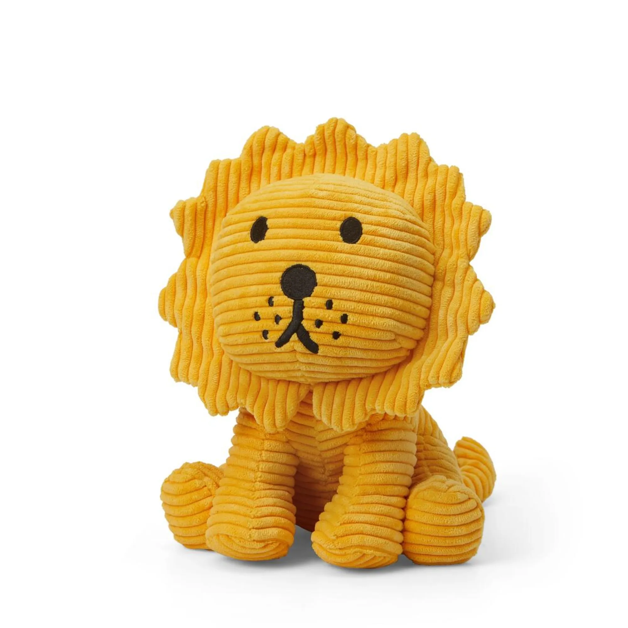lion_corduroy_yellow__cm_1.webp MIFFY Soft Toys | Baby>Lion Corduroy Yellow - 17cm