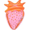 Sunnylife Outlet | Beach>Luxe Lie On Float - Strawberry Pink Berry - 6+