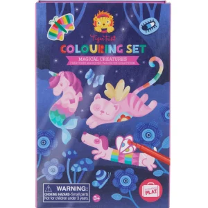Tiger Tribe Travel | Art & Craft>Magical Creatures Colouring Set - 3+