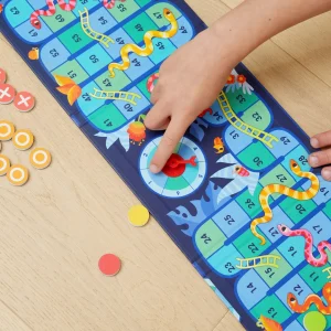 Tiger Tribe Travel | Games>Magna Games - Snakes & Ladders + Tic Tac Toe - 4+