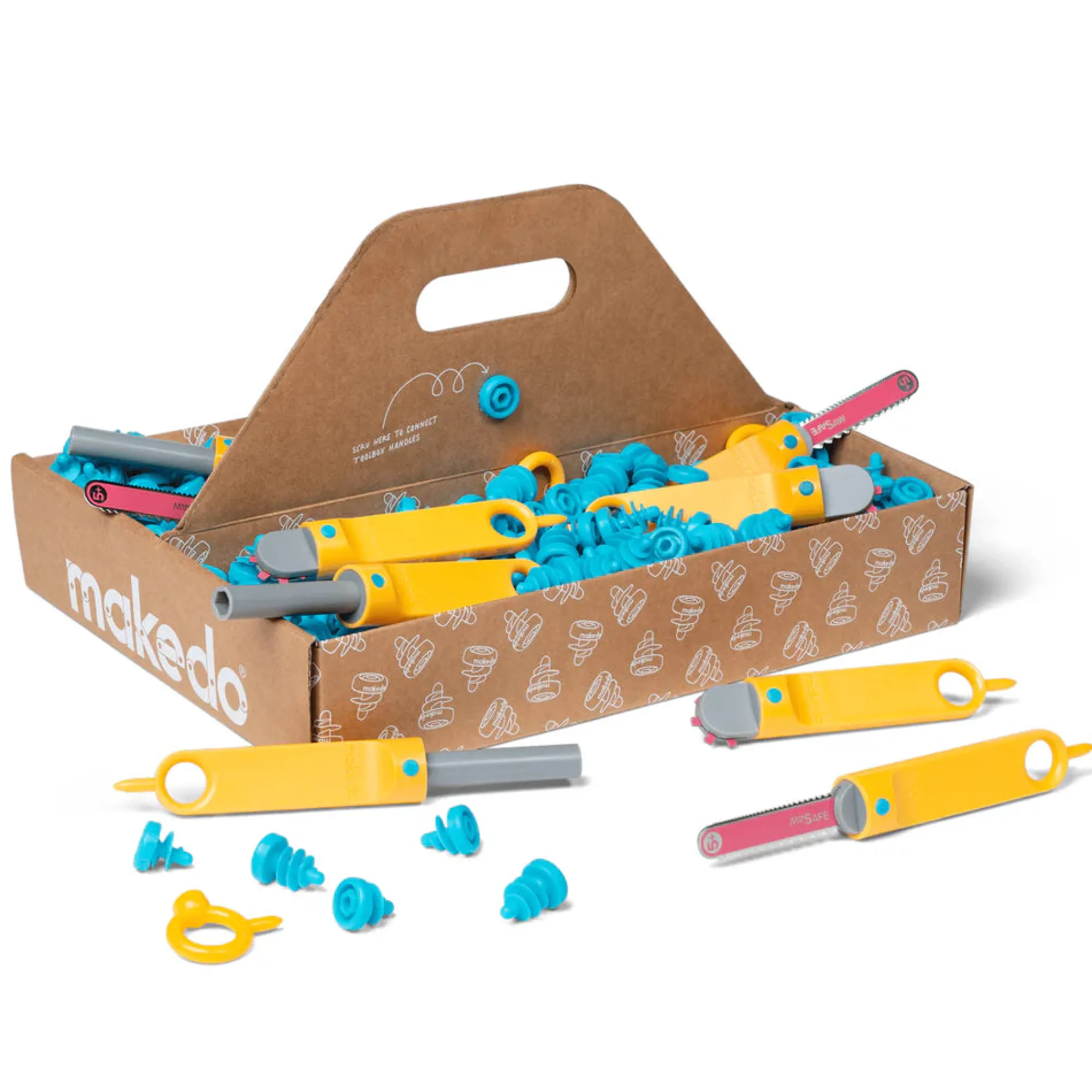 makedo_create___pieces___5.webp Makedo Open Ended Play | Eco>Create - 260- pieces - 5+