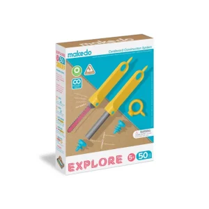 Makedo Open Ended Play | Eco>Explore - 50 pieces - 5+