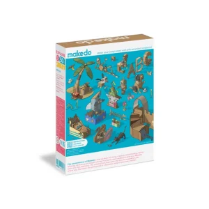Makedo Open Ended Play | Eco>Explore - 50 pieces - 5+