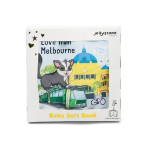 Jellystone Travel | Books>Melbourne Baby Soft Book - 0+