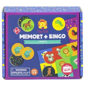 Tiger Tribe Travel | Games>Memory + Bingo - Animals - 3+