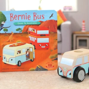 Indigo Jamm Wooden Toys>Mini Colin Campervan & Joe - 18M+