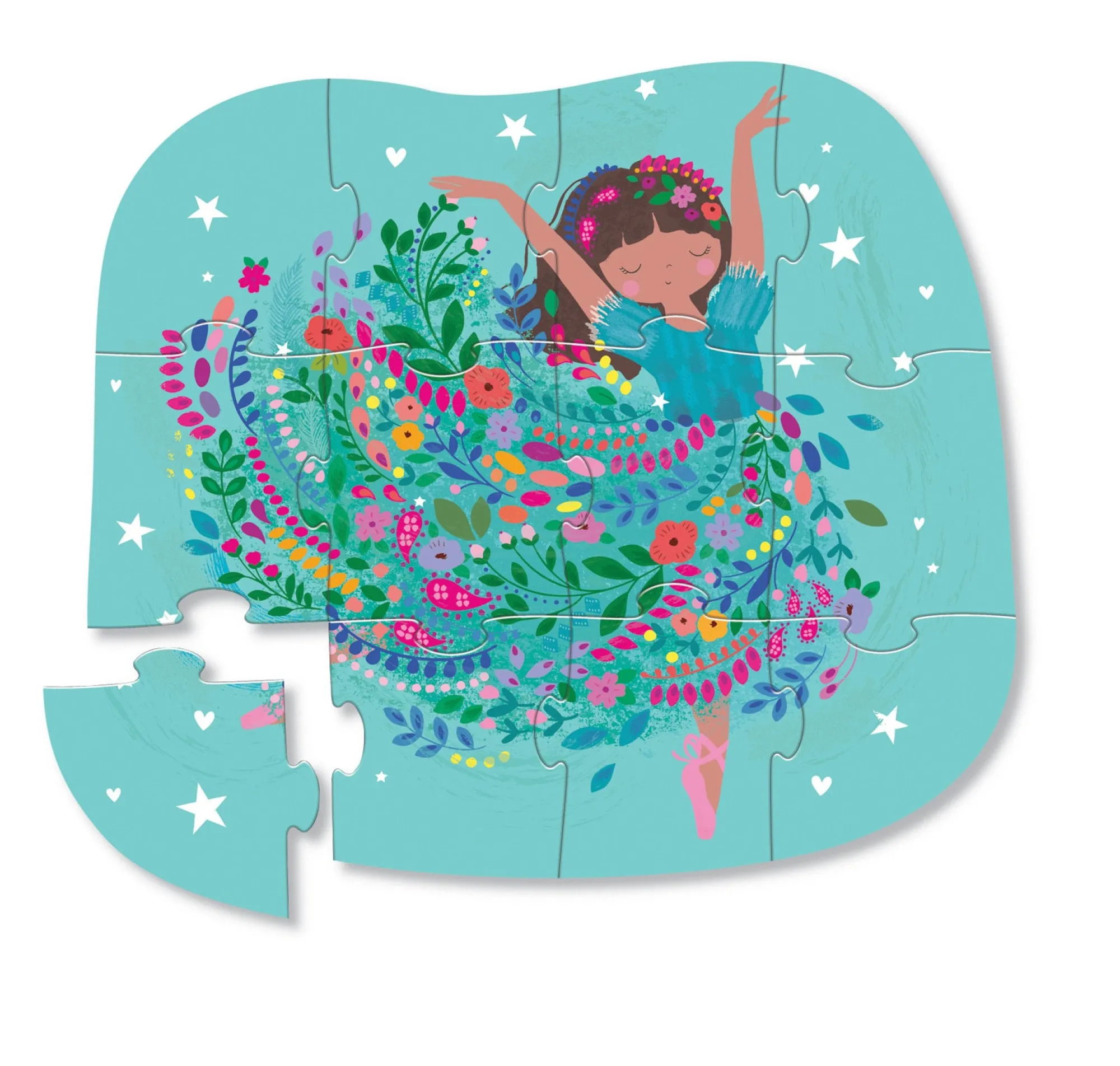 mini_puzzle__dance_magic__1.webp Crocodile Creek Puzzles | Outlet>Mini Puzzle - Dance Magic - 12 Piece - 2+