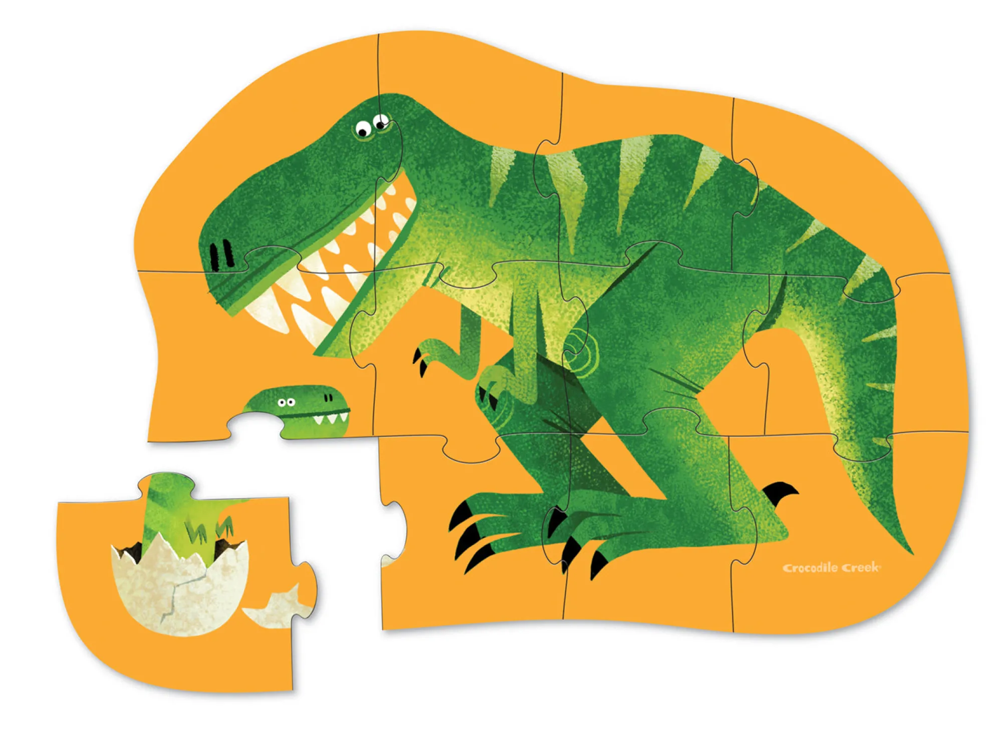 mini_puzzle__just_hatched_1.webp Crocodile Creek Puzzles>Mini Puzzle - Just Hatched - 12 Piece - 2+