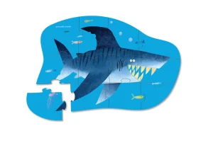 Crocodile Creek Puzzles>Mini Puzzle - Shark City - 12 Piece - 2+