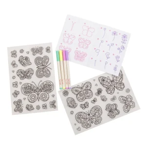 Tiger Tribe Art & Craft | Activity>Movable Window Art Butterflies - 3+
