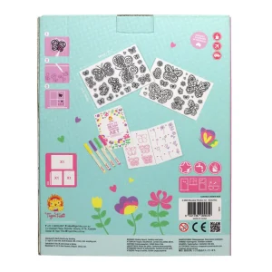Tiger Tribe Art & Craft | Activity>Movable Window Art Butterflies - 3+