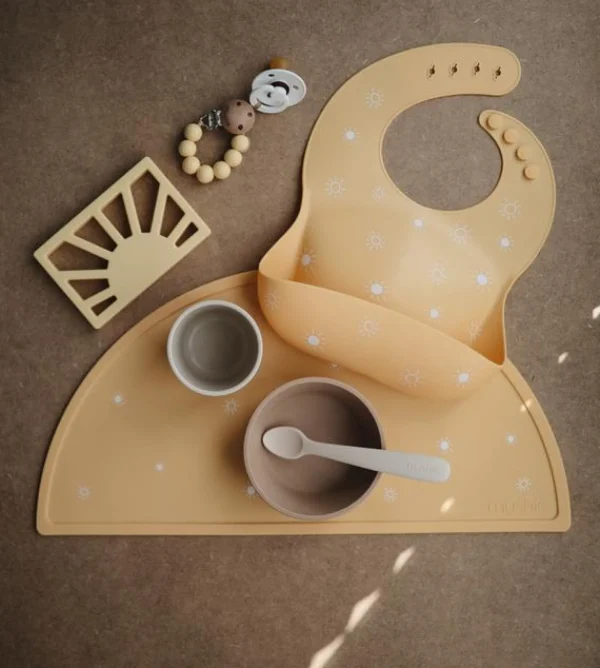 Mushie Outlet>- Sun Teether - Muted Yellow