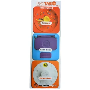Fat Brain Toy Co Travel | Sensory>NEW PlayTab Sensory Set Three - updated Picture Dial - 12M+