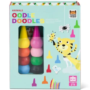 Tiger Tribe Art & Craft>Oodle Doodles Animals Crayons - 2+