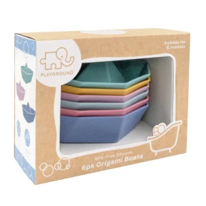 Playground Bath Time>6 Pack Origami Bath Boats - 10M+