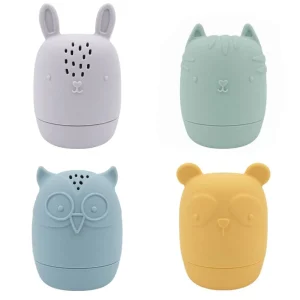 Playground Bath Time>4 Pack Silicone Squirty Bath Buddies - 6M+