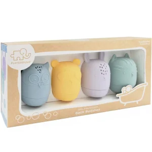 Playground Bath Time>4 Pack Silicone Squirty Bath Buddies - 6M+