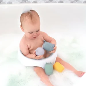 Playground Bath Time>4 Pack Silicone Squirty Bath Buddies - 6M+