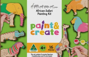 Spotty Dot Art & Craft>Paint & Create Sets - African Safari - 4+