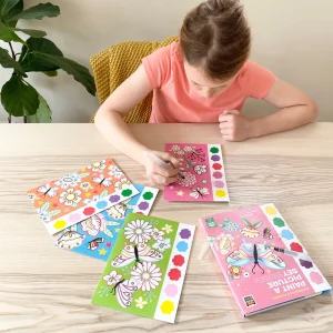 Tiger Tribe Travel | Art & Craft>Paint a Picture Set - Butterflies & Flowers - 4+