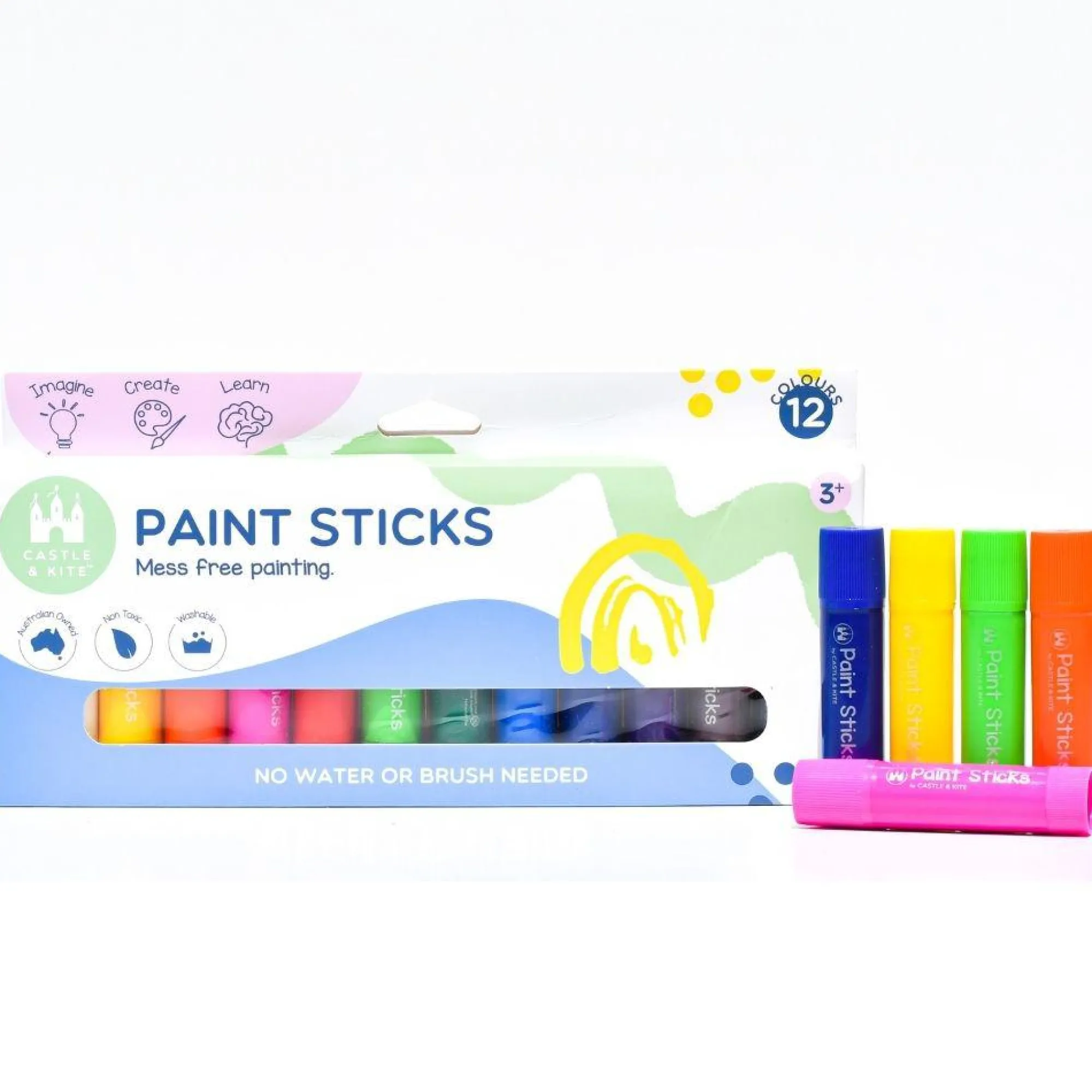 paint_sticks__pastel__rai_5.webp Castle & Kite Art & Craft>Paint Sticks - Pastel & Rainbow - 3+