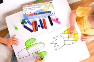 Castle & Kite Art & Craft>Paint Sticks - Pastel & Rainbow - 3+