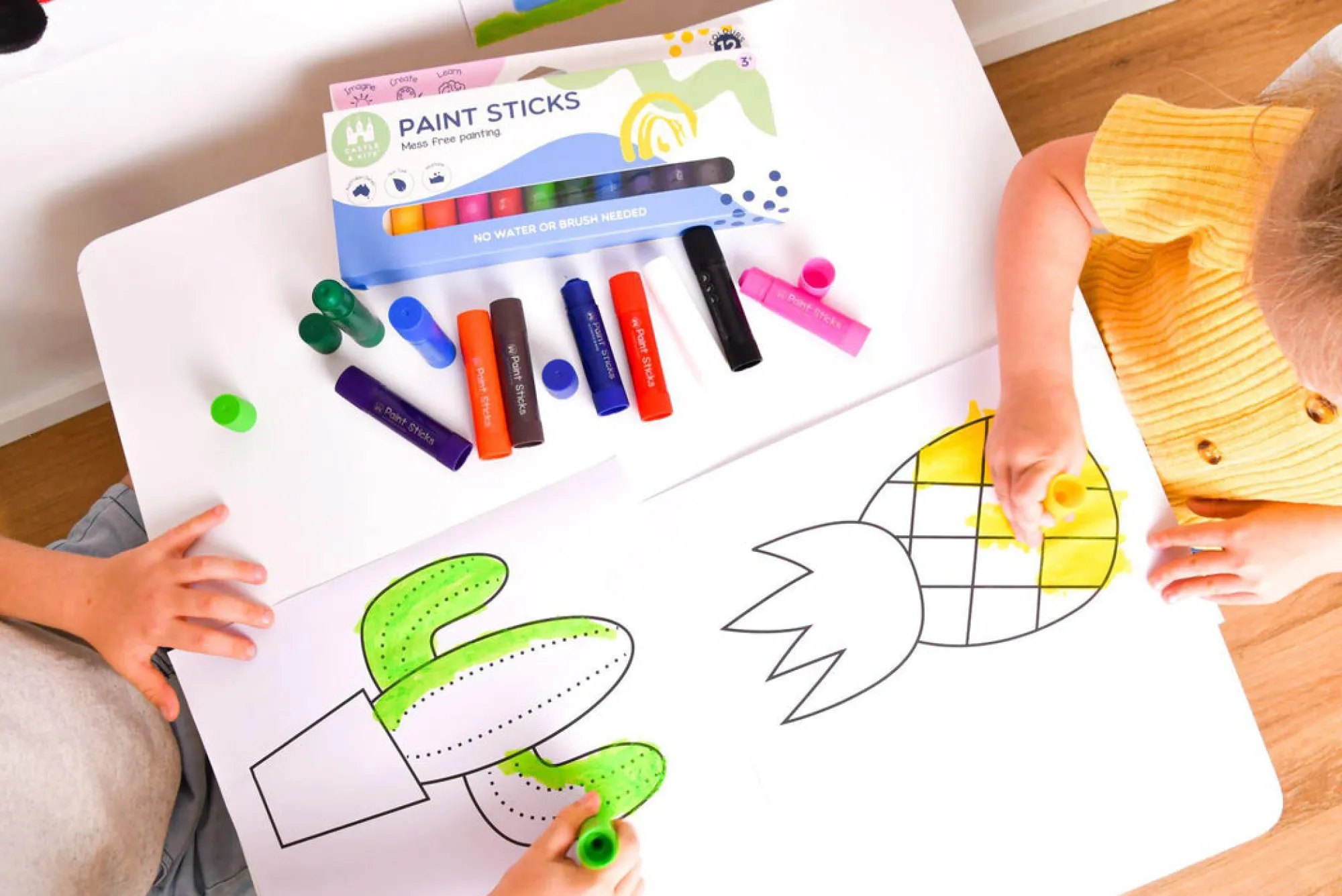 paint_sticks__pastel__rai_7.webp Castle & Kite Art & Craft>Paint Sticks - Pastel & Rainbow - 3+