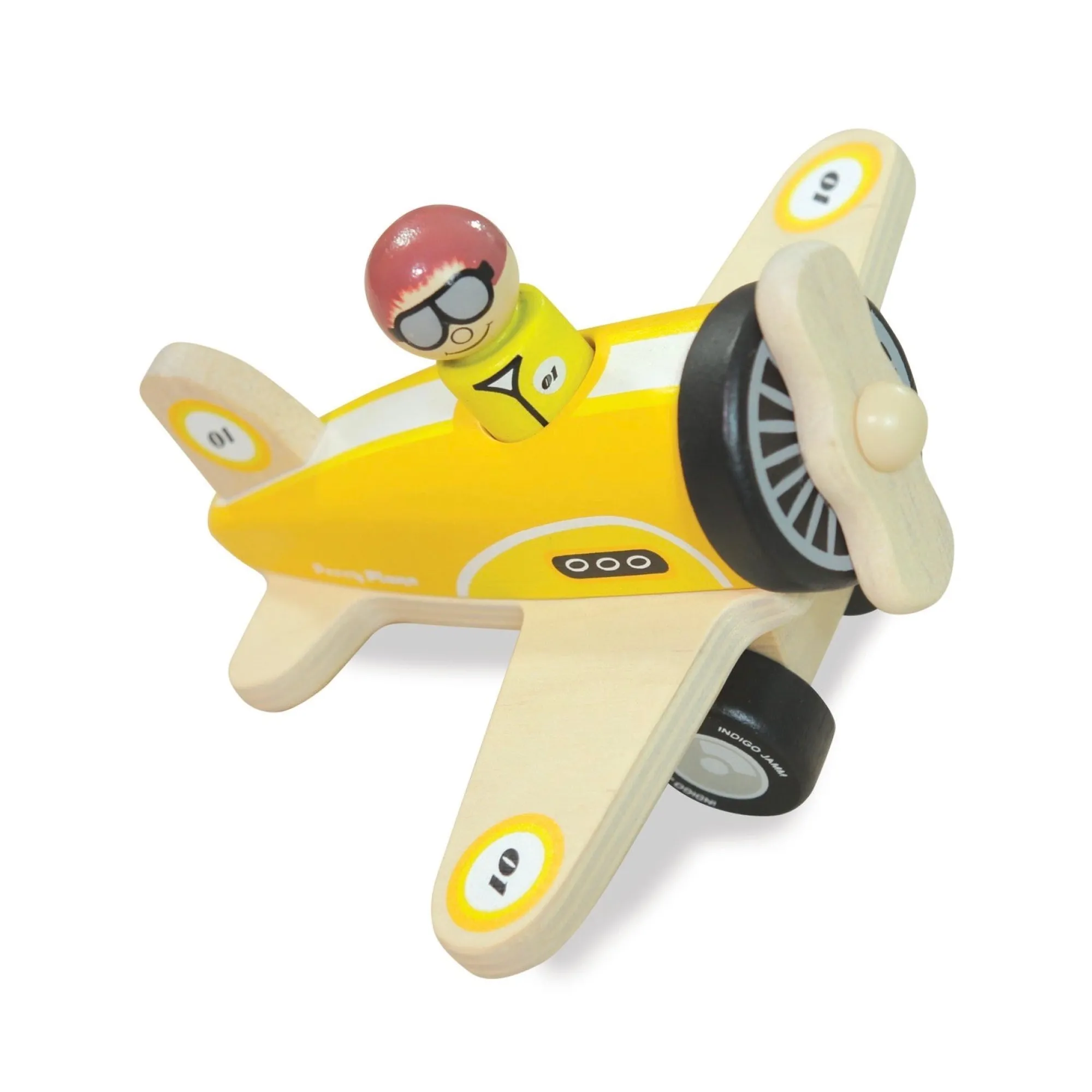 percy_plane__m_0.webp Indigo Jamm Wooden Toys>Percy Plane - 18M+