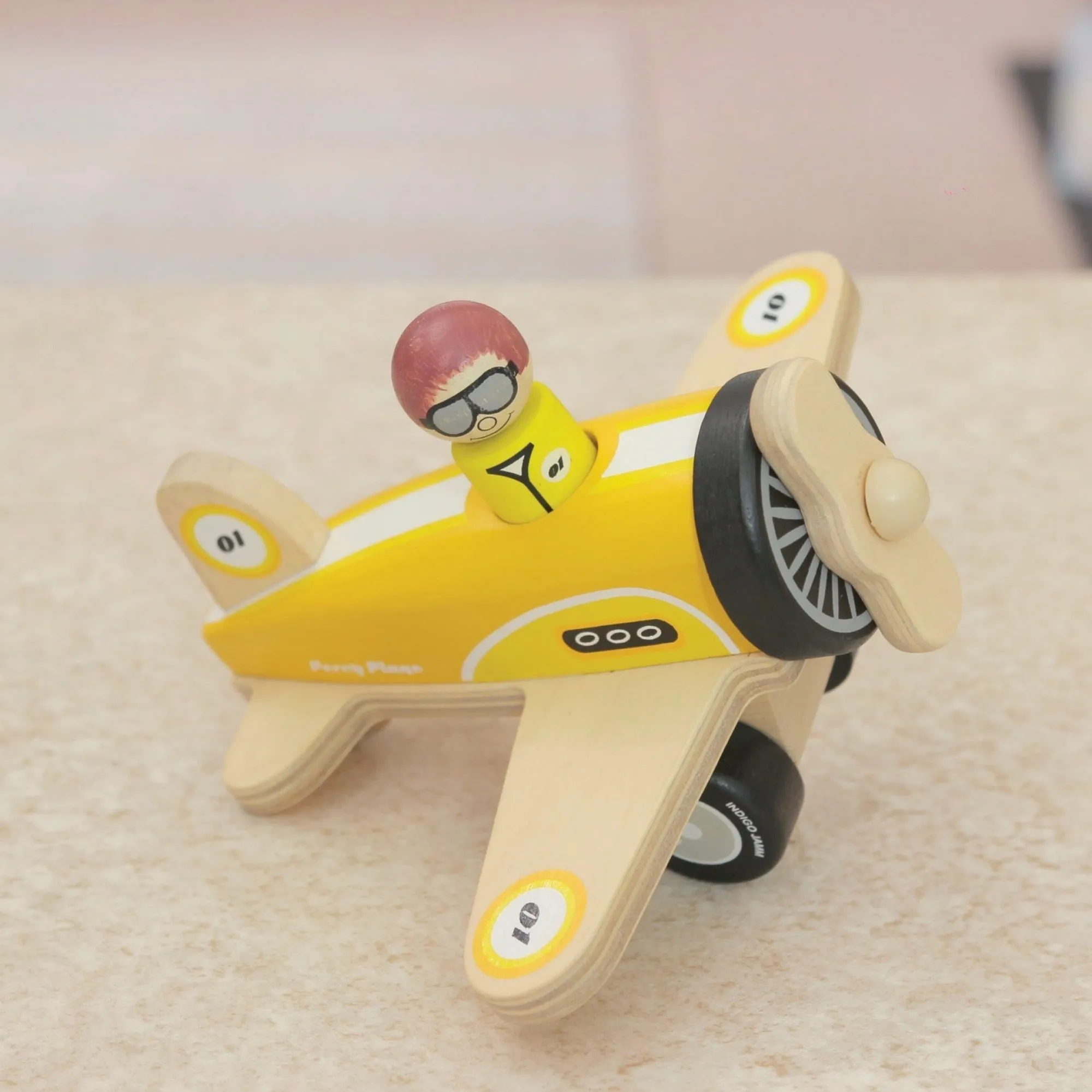 percy_plane__m_2.webp Indigo Jamm Wooden Toys>Percy Plane - 18M+
