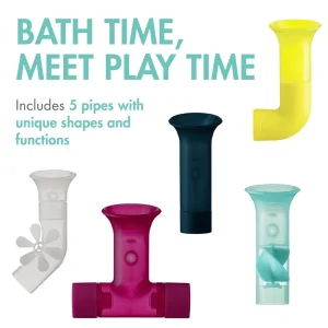 BOON Bath Time | 1st Birthday>PIPES Building Bath Toy - 12M+