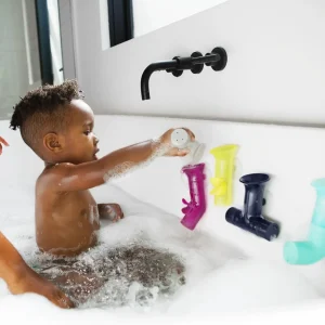 BOON Bath Time | 1st Birthday>PIPES Building Bath Toy - 12M+