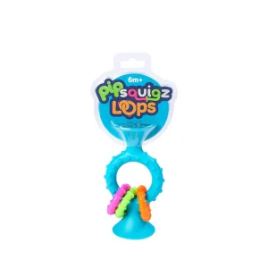 Fat Brain Toy Co Baby>PipSquigz Loops - Teal - 6M+