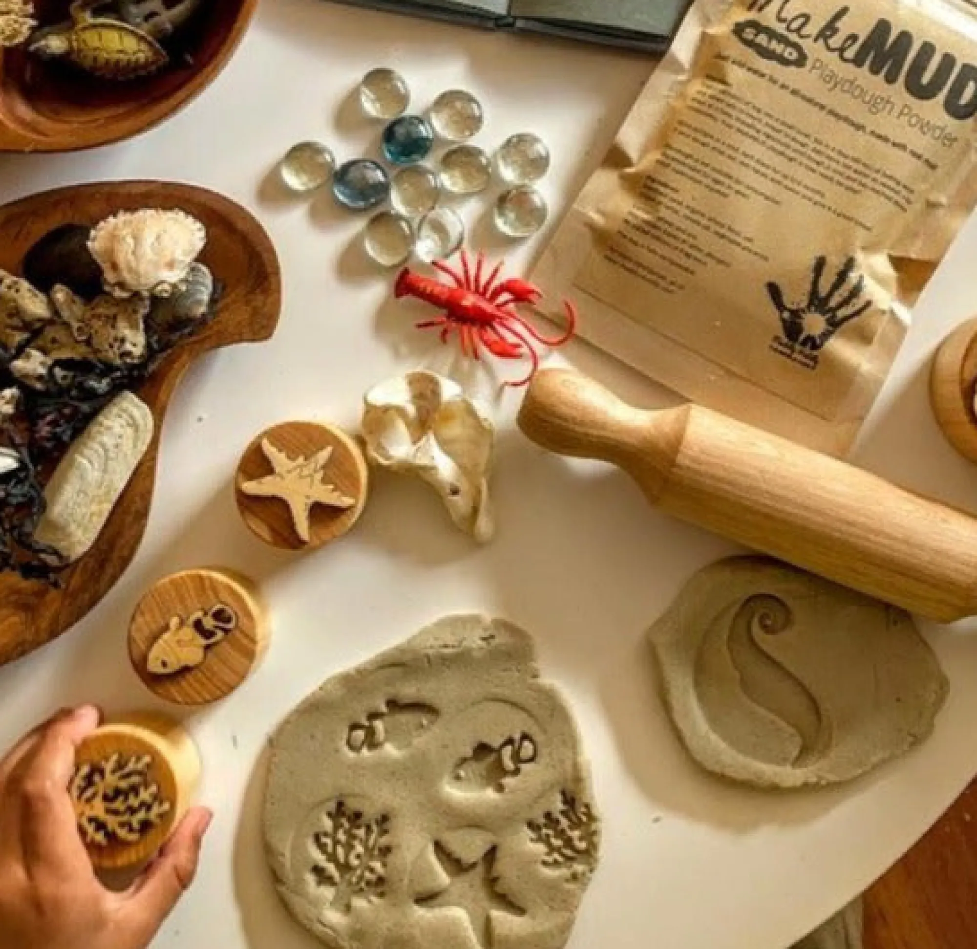 playdough_powder_earth_fi_0.webp Muddly Puddly Sensory | Eco>Playdough Powder, Earth Fizz & Slime Powder - 3+