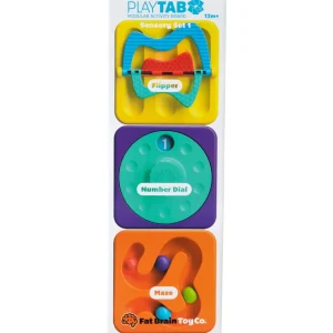 Fat Brain Toy Co Travel | Sensory>PlayTab Sensory Set One - 12M+
