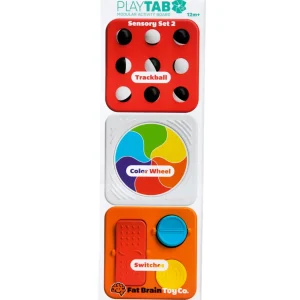 Fat Brain Toy Co Travel | Sensory>PlayTab Sensory Set Two - 12M+