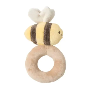 Jiggle & Giggle Teethers & Rattles | Baby>Plush Bee Rattle - 0+