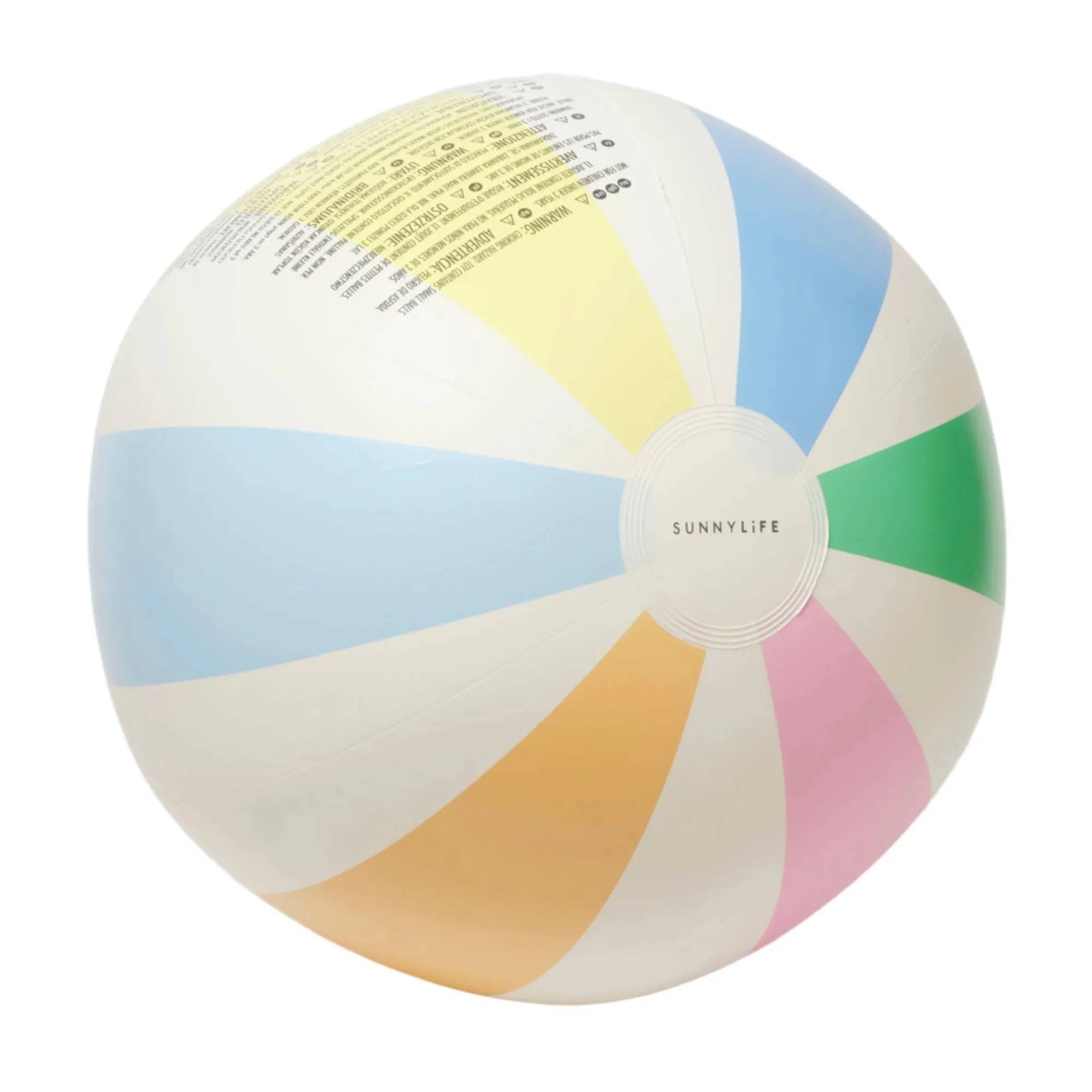 pool_side_inflatable_beac_0.webp Sunnylife Beach | Outlet>Pool Side Inflatable Beach Ball - Pastel Gelato - 3+