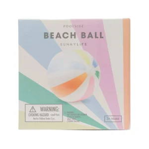 Sunnylife Beach | Outlet>Pool Side Inflatable Beach Ball - Pastel Gelato - 3+